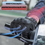 ROCKBROS Rękawice Rowerowe z Pełną Ochroną – Wygodne, Oddychające i Wielofunkcyjne