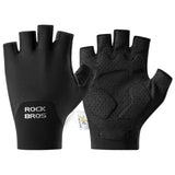 ROCKBROS Rękawiczki Rowerowe Krótkie Z Technologią PORON XRD Amortyzujące - S403 RękawiczkiCzarny S