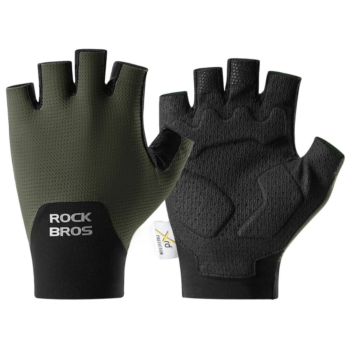 ROCKBROS Rękawiczki Rowerowe Krótkie Z Technologią PORON XRD Amortyzujące - S403 RękawiczkiMoro S