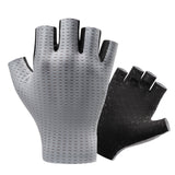 ROCKBROS Rękawiczki Rowerowe bez Palców Maksymalna Przyczepność i Wentylacja-S376 RękawiczkiSzary S