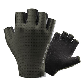 ROCKBROS Rękawiczki Rowerowe bez Palców Maksymalna Przyczepność i Wentylacja-S376 RękawiczkiMoro S