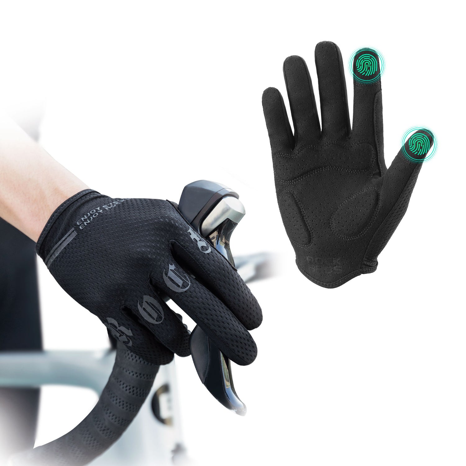 fahrradhandschuhe sommer lang ROCKBROS Fahrradhandschuhe Frühling Sommer Lange Touchscreen Handschuh – ROCKBROS-PL