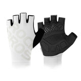 ROCKBROS Rękawiczki Rowerowe Półpalce Z Amortyzacją 3D-S405 RękawiczkiBiałe M