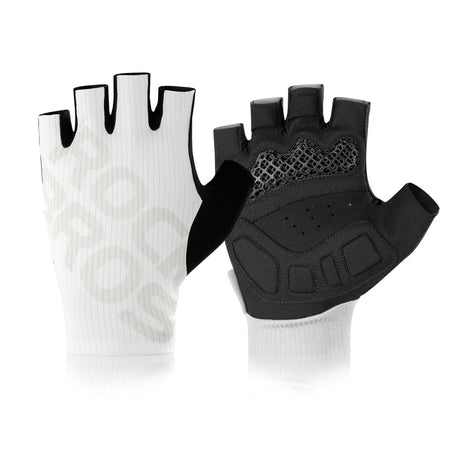 ROCKBROS Rękawiczki Rowerowe Półpalce Z Amortyzacją 3D-S405 RękawiczkiBiałe M