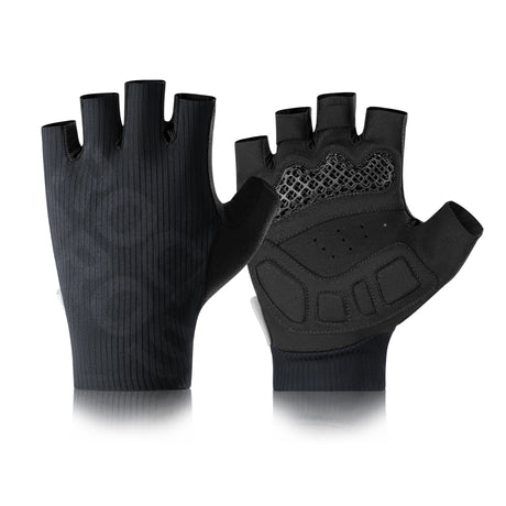 ROCKBROS Rękawiczki Rowerowe Półpalce Z Amortyzacją 3D-S405 RękawiczkiCzarny M