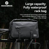 ROCKBROS RideMate 100% Wodoodporny Torba Rowerowa na Bagażnik Tylny 16L-AS-155 Torby na bagażnik