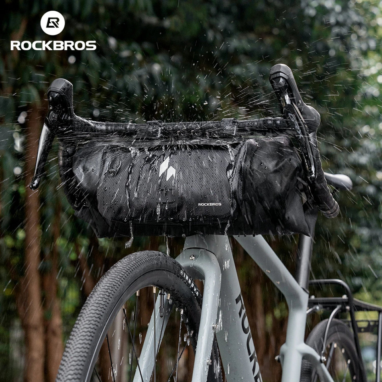ROCKBROS RideMate Wodoodporna Torba Na Kierownicę Rowerową 100% Waterproof 8L-AS-154 Torby na kierownicę