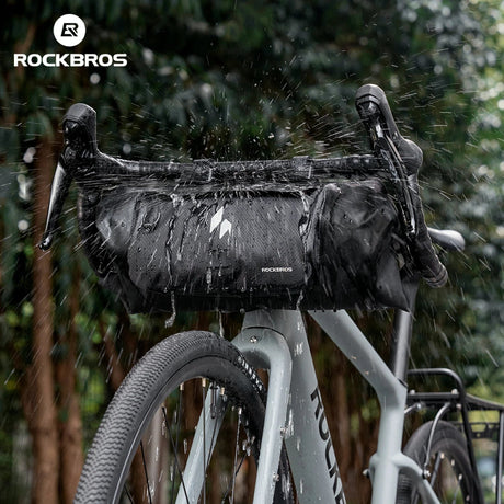 ROCKBROS RideMate Wodoodporna Torba Na Kierownicę Rowerową 100% Waterproof 8L-AS-154 Torby na kierownicę