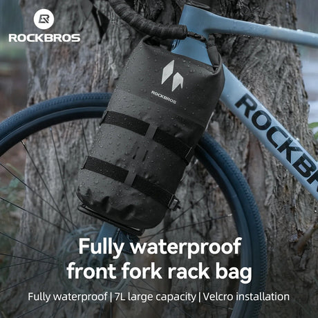 ROCKBROS RideMate 100% Wodoodporna Torba na Widelec Przedni 7L-AS-156 Torba na widelec przedni