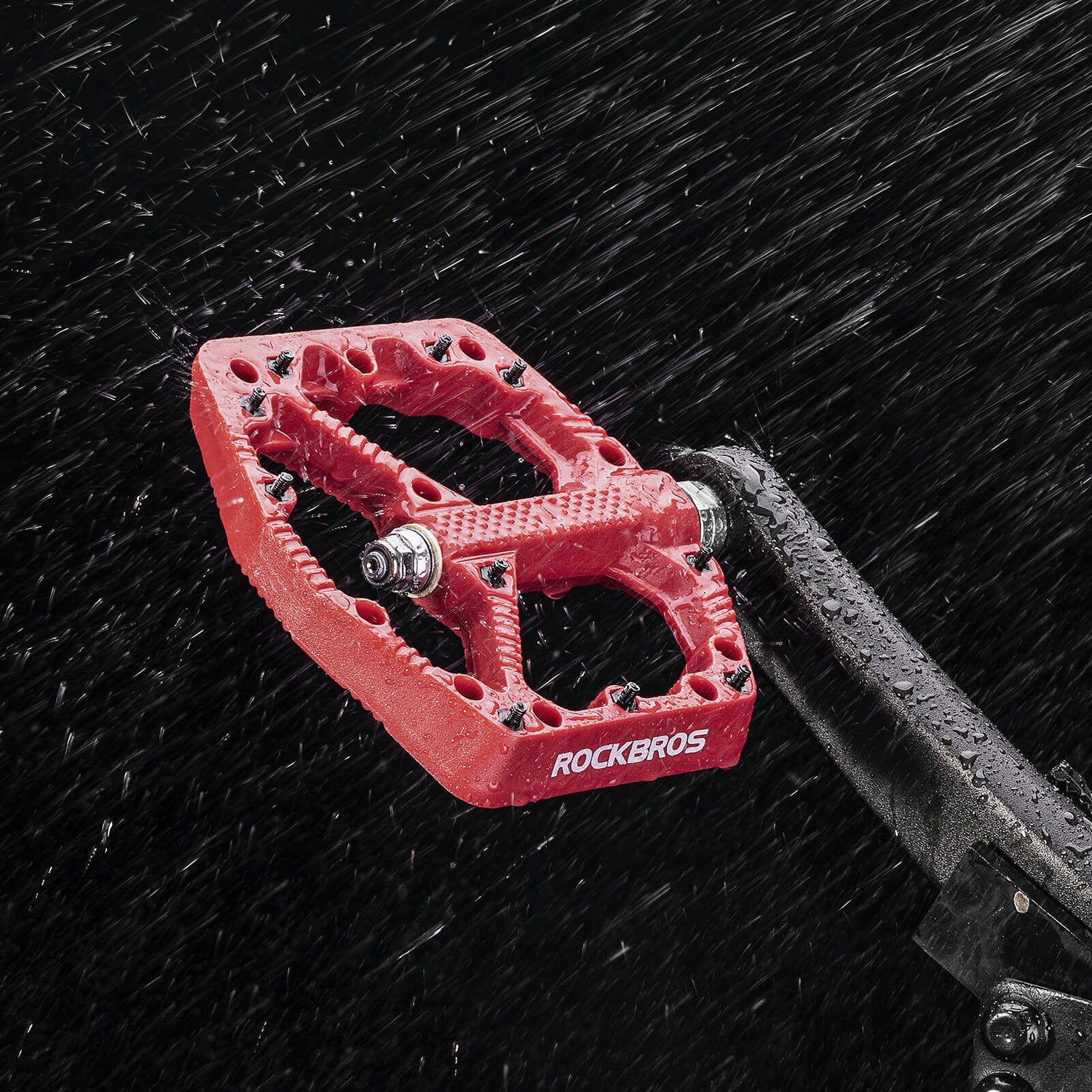ROCKBROS ROCKBROS Rowerowe Pedały Nylonowe Antypoślizgowe Odporne na Zużycie Pedały 9/16'' Pedały rowerowe