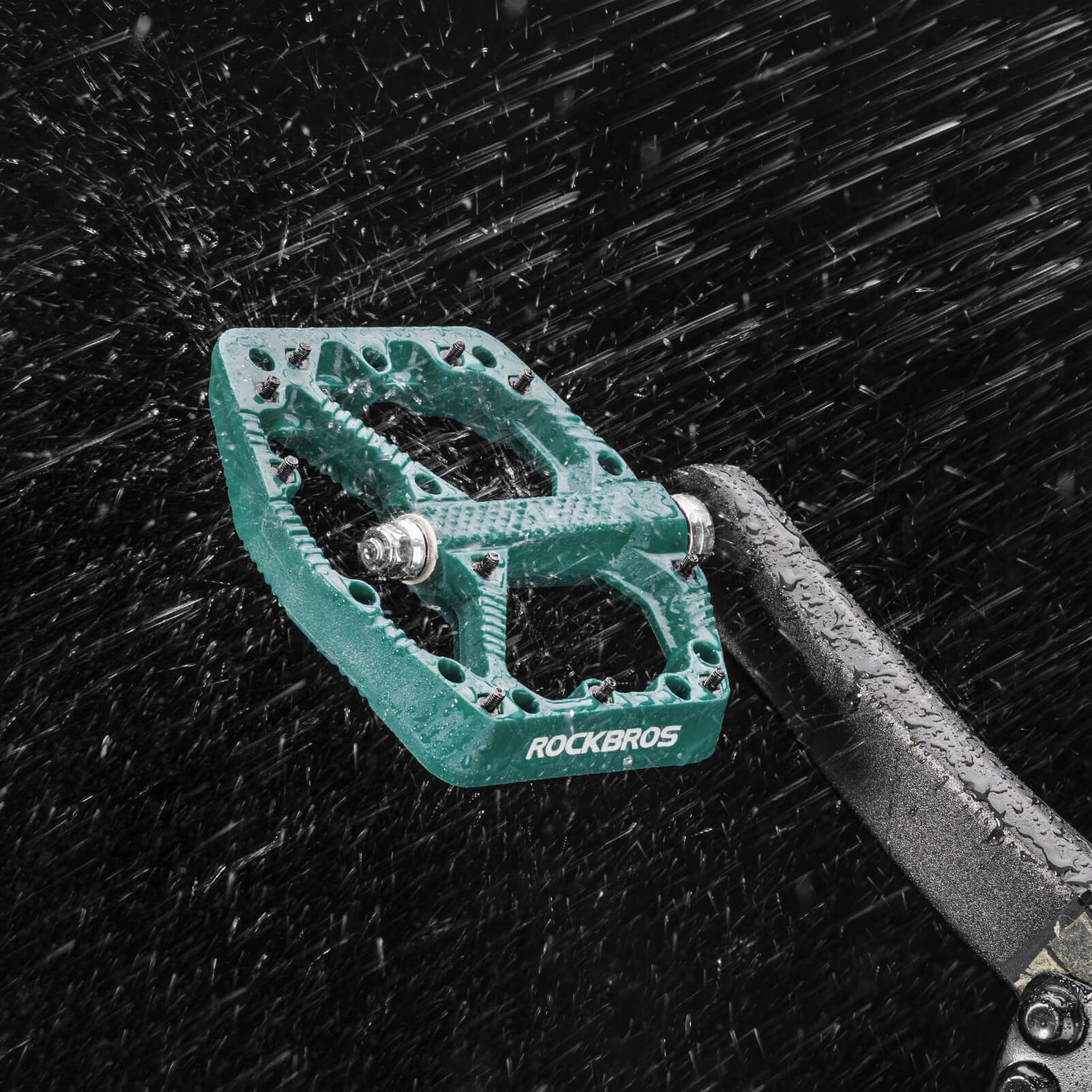ROCKBROS ROCKBROS Rowerowe Pedały Nylonowe Antypoślizgowe Odporne na Zużycie Pedały 9/16'' Pedały rowerowe