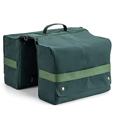 ROCKBROS Sakwy Rowerowe Składane, Z Uchwytem, łatwe W Montażu, 27 Litrów-A21 Torby na bagażnikNiebieski