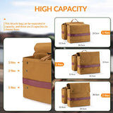 ROCKBROS Sakwy Rowerowe Składane, Z Uchwytem, łatwe W Montażu, 27 Litrów-A21 Torby na bagażnik