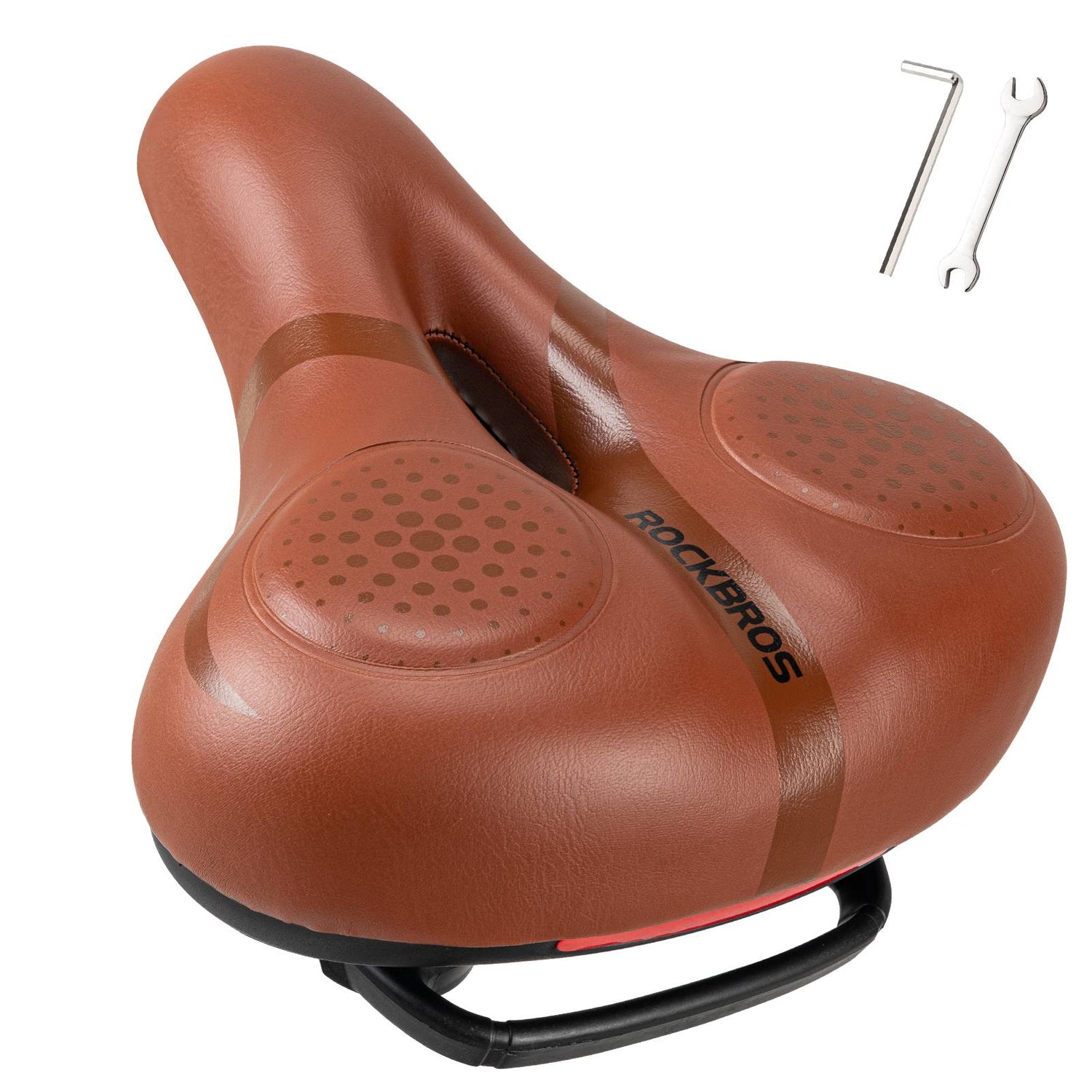 fahrradsattel breit bequem ROCKBROS Fahrradsattel, ergonomisch, bequem, breit, stoßdämpfend, 25 x – ROCKBROS-PL