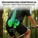 ROCKBROS Siodełko Rowerowe Pogrubione, Wydłużone z Amortyzacją i Szeroką Konstrukcją-6873 Siodełka rowerowe