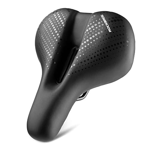 ROCKBROS Siodełko Rowerowe do Rowerów MTB, Trekkingowych i Miejskich Dołączone Narzędzia Siodełka rowerowe