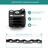 ROCKBROS Składana Blokada Rowerowa 70 cm/65cm Zapięcia