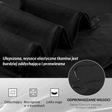 ROCKBROS Męskie Długie Kompresyjne Spodnie Rowerowe z Wkładką Legginsy Spodnie