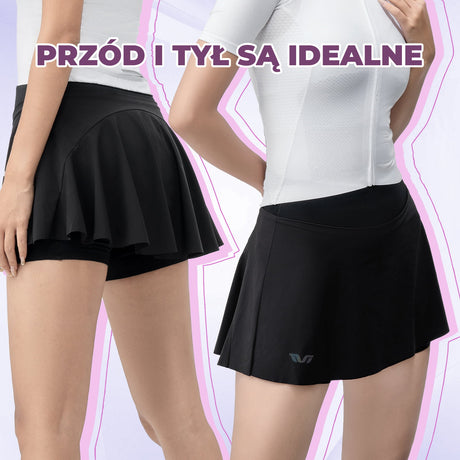 ROCKBROS Damska Spódnica Rowerowa 2w1 Z Wbudowanymi Szortami - YDQK001 Spodenki