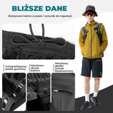 ROCKBROS Męskie Szorty Rowerowe Casualowe z Odpinaną Wkładką 3D-YPK048 Spodenki