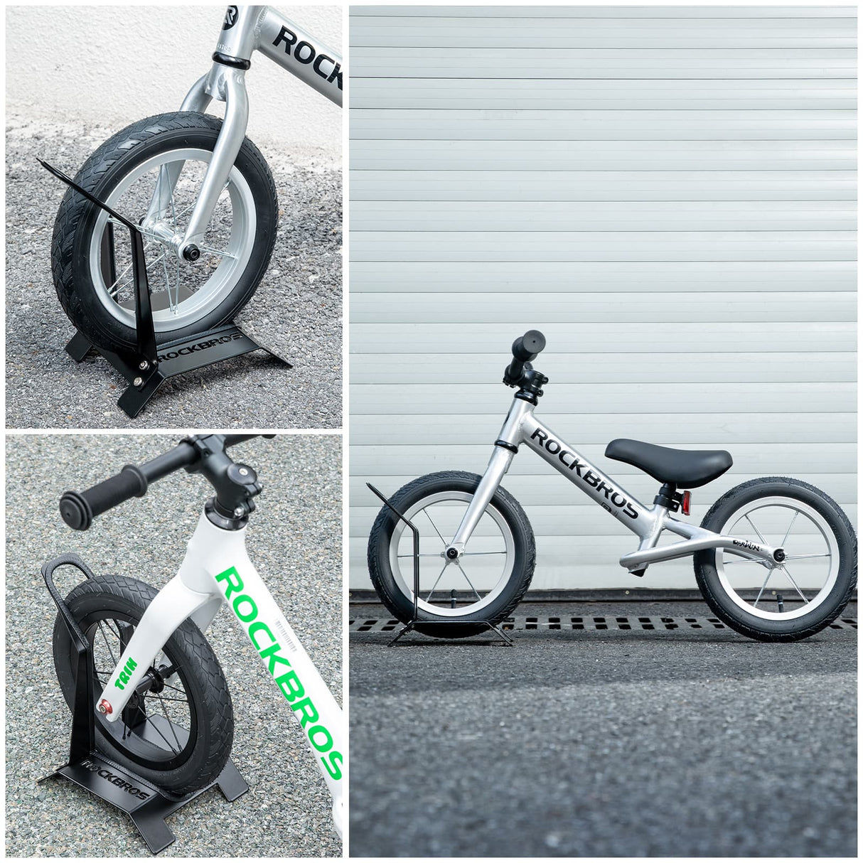 ROCKBROS Stojak Parkingowy do Rowerka Biegowego 12″-HS-T013L Stojaki rowerowe