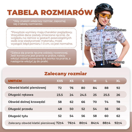 ROCKBROS TVI Damska Koszulka Rowerowa Szybkoschnąca i Stylowa Koszulki