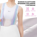 ROCKBROS TVI Damskie Spodenki Rowerowe Na Szelkach-YDDK017-1 Spodenki rowerowe na szelkach