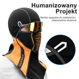 ROCKBROS Kominiarka Zimowa, Ocieplana Wielofunkcjonalna dla Kobiet i Mężczyzn Kominiarki