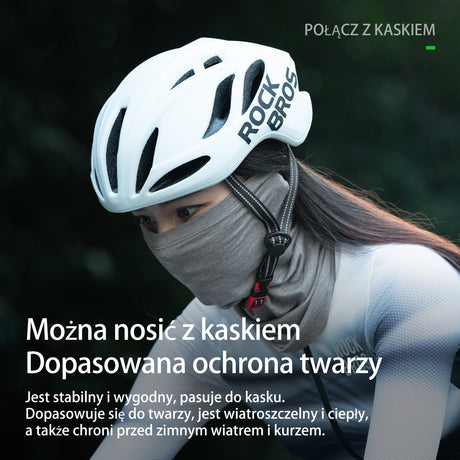 ROCKBROS Termiczny Komin Zimowy z Wełny -YDWB005 Kominiarki