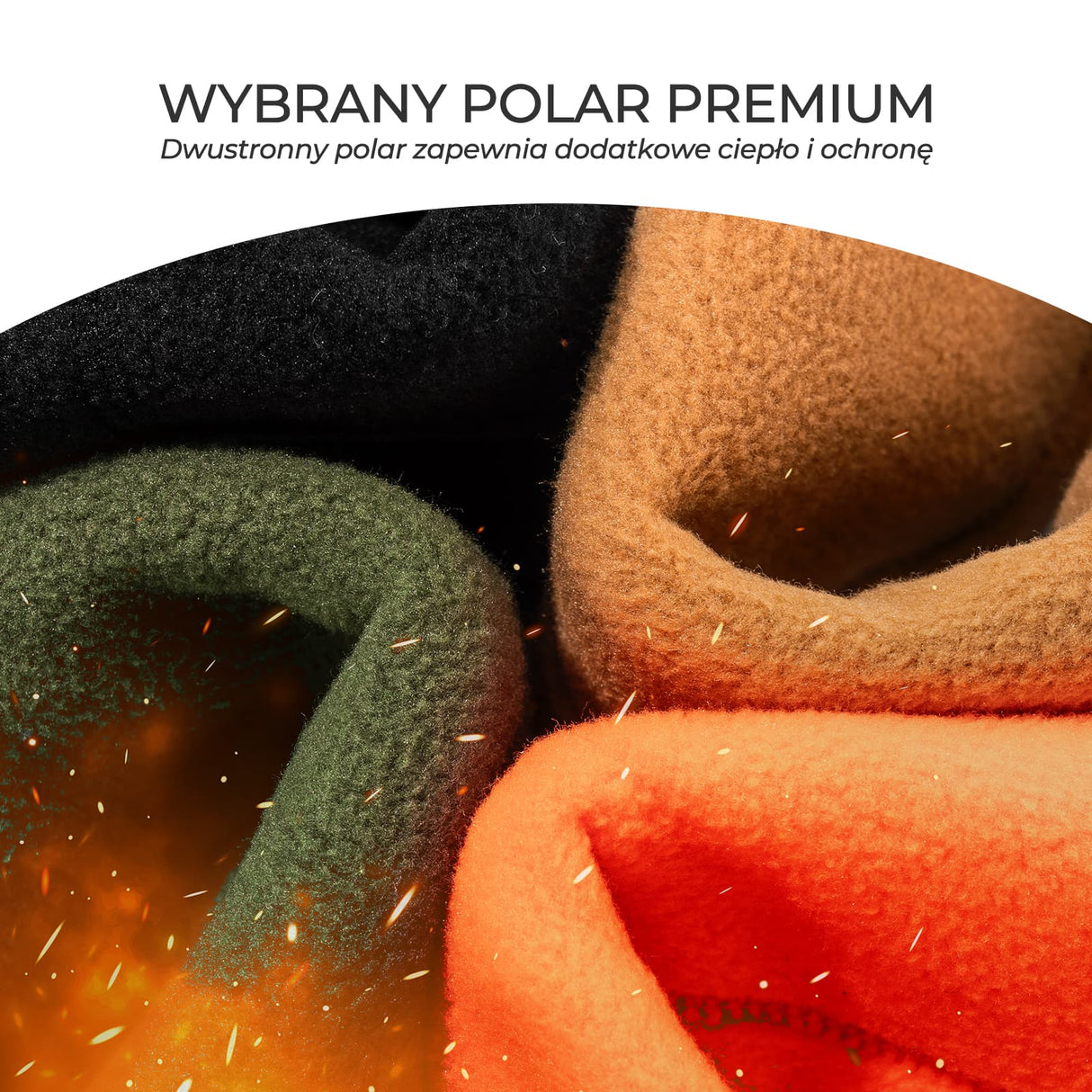 ROCKBROS Półmaska na Twarz,Szalik i Czapka 3 W 1-M012 Kominiarki