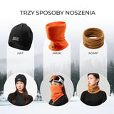 ROCKBROS Półmaska na Twarz,Szalik i Czapka 3 W 1-M012 Kominiarki