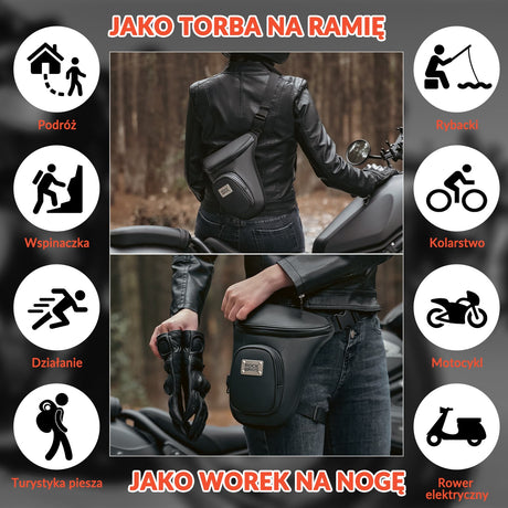 ROCKBROS Torba Motocyklowa Na Udo – Beintasche / Saszetka Biodrowa-MTB001 Torby i sakwy motocyklowe