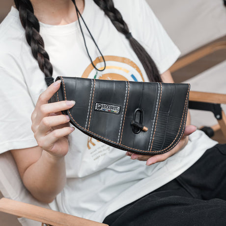 ROCKBROS ROAD TO SKY Torby na Ramę Ekologiczna z Recyklingu Opon 0,5 L-TL009 Portfel