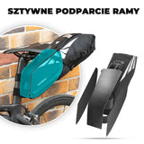 Torba Podsiodłowa Rowerowa Wodoszczelna, Pojemna i Bezpieczna 8 L