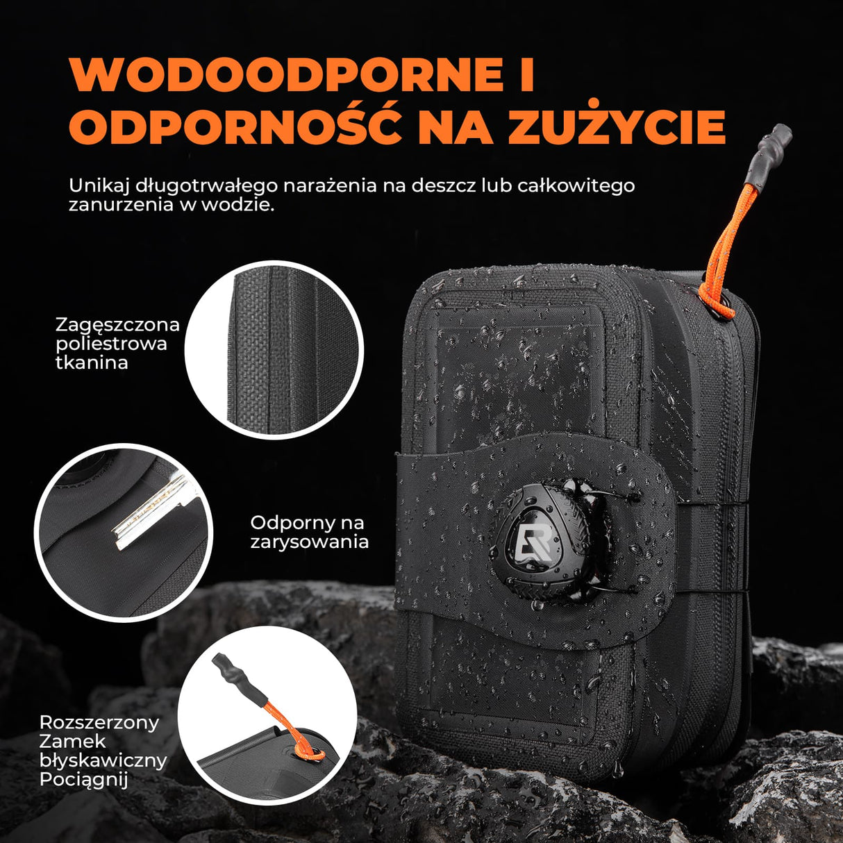 ROCKBROS Wodoodporna Wielofunkcyjna Torba Podsiodłowa Rowerowa-AS-150 Torby podsiodłowe