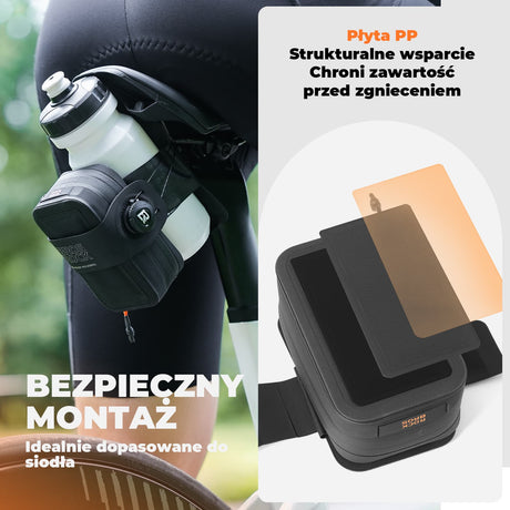 ROCKBROS Wodoodporna Wielofunkcyjna Torba Podsiodłowa Rowerowa-AS-150 Torby podsiodłowe