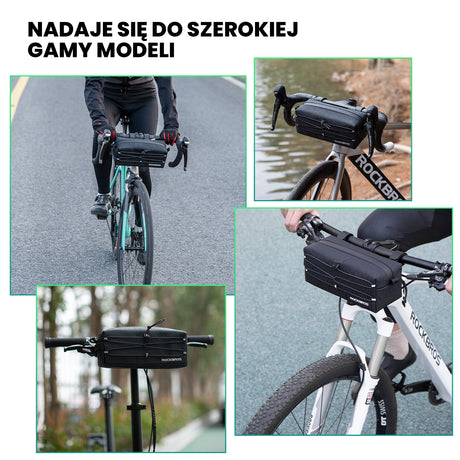 ROCKBROS Torba Przednia Prostokątna Duża Pojemność 2L-B111 Torba Przednia