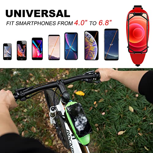 ROCKBROS Torba Rowerowa na Ramę z Elastycznym Uchwytem-LF0444 Torby na kierownicę