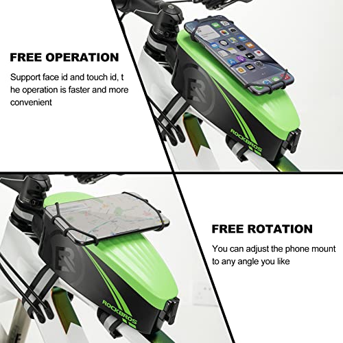 ROCKBROS Torba Rowerowa na Ramę z Elastycznym Uchwytem-LF0444 Torby na kierownicę