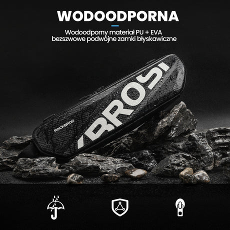 ROCKBROS Torby na Ramę Górną Z Twardą Skorupą Duża Pojemność 4.5 L,Dostępne Tylko dla SUPER73 Torby na ramę