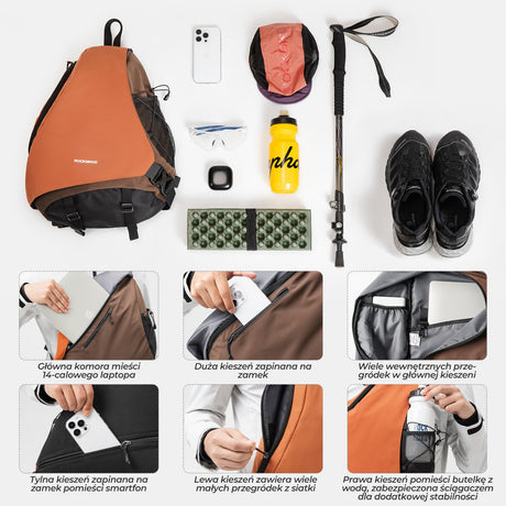 ROCKBROS Motocyklowa Torba na Ramię 11,5L-H60 Torby i sakwy motocyklowe