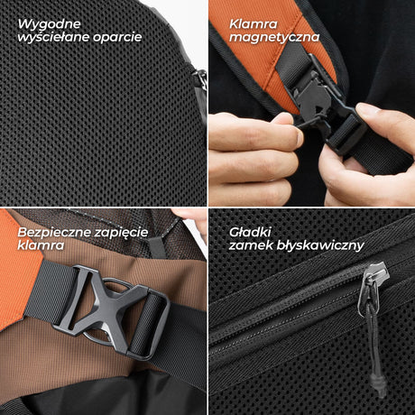 ROCKBROS Motocyklowa Torba na Ramię 11,5L-H60 Torby i sakwy motocyklowe