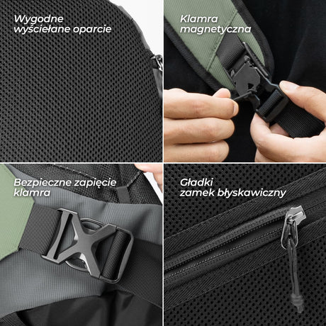 ROCKBROS Motocyklowa Torba na Ramię 11,5L-H60 Torby i sakwy motocyklowe