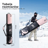 ROCKBROS Qunature Torba Snowboardowa Quick-to-Store z Kołami PU-H57 Plecak narciarski