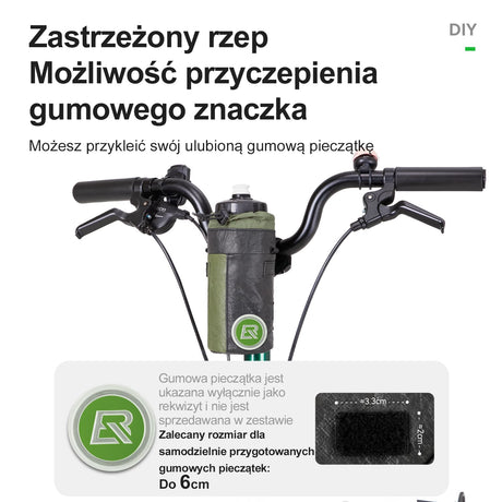 ROCKBROS Ekologiczna Uchwyt na Bidon Rowerowy 0,7 L-DB004 Torba na bidon rowerowy