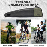 ROCKBROS Ekologiczna Tyvek® Torby na ramę Wydłużona 0,9 L-DB005 Torby na ramę