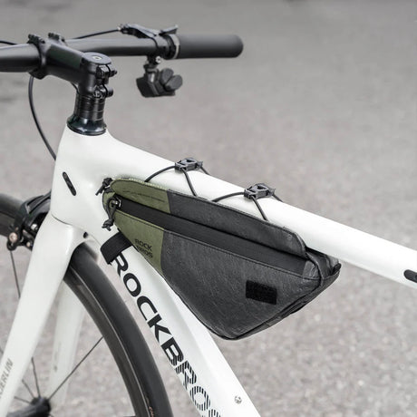 ROCKBROS Torba rowerowa z Tyvek® na kierownicę wodoodporna, lekka, z paskiem na ramię