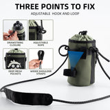 ROCKBROS ROCKBROS Uchwyt Na Bidon Z Nylonu Lekki Torba Na Bidon Z Paskiem Na Ramię Uniwersalny Uchwyt Na Napoje Do Roweru Dla Dzieci, Dorosłych, Rowerów Szosowych, MTB Uchwyty na bidon