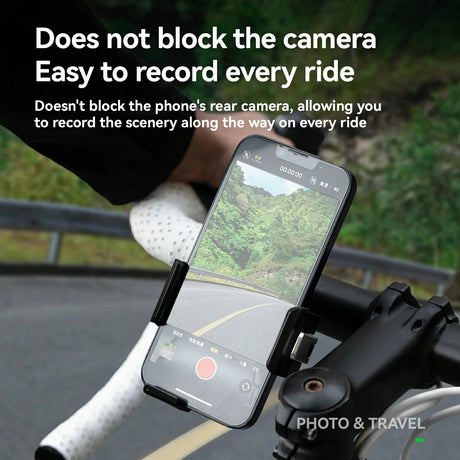 ROCKBROS Uchwyt na Telefon z Szybkim Zwalnianiem Rowerowy I Motocyklowy Uchwyty na telefon