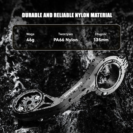 ROCKBROS Uchwyt na Licznik Rowerowy Kompatybilny z Garmin / Wahoo / Bryton-FK-301S Uchwyt na komputer rowerowy